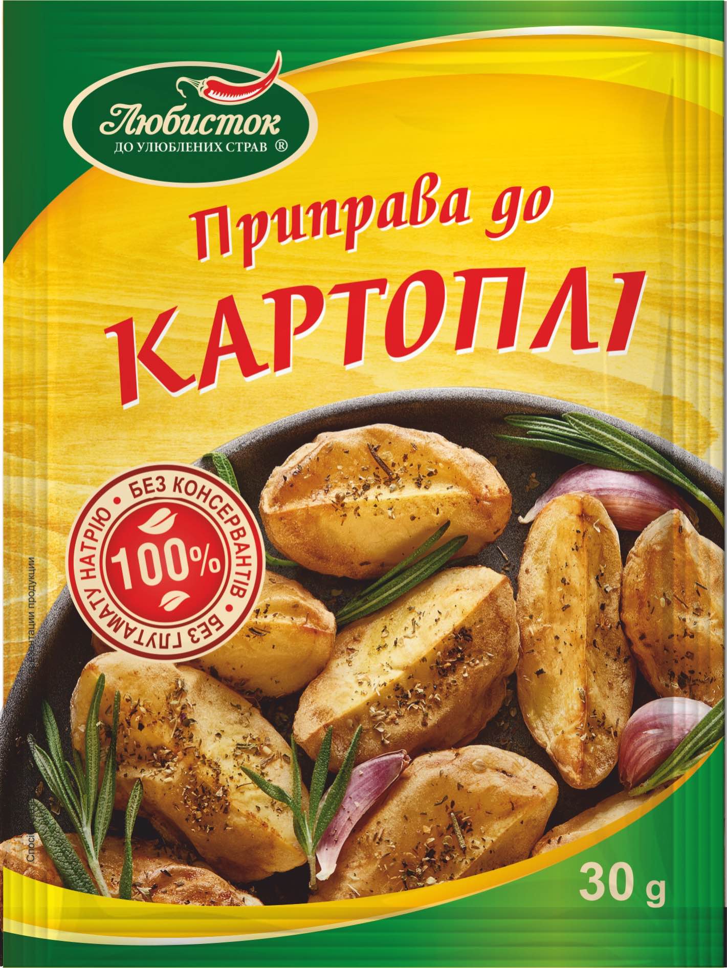 Приправа до картоплі 30г Любисток